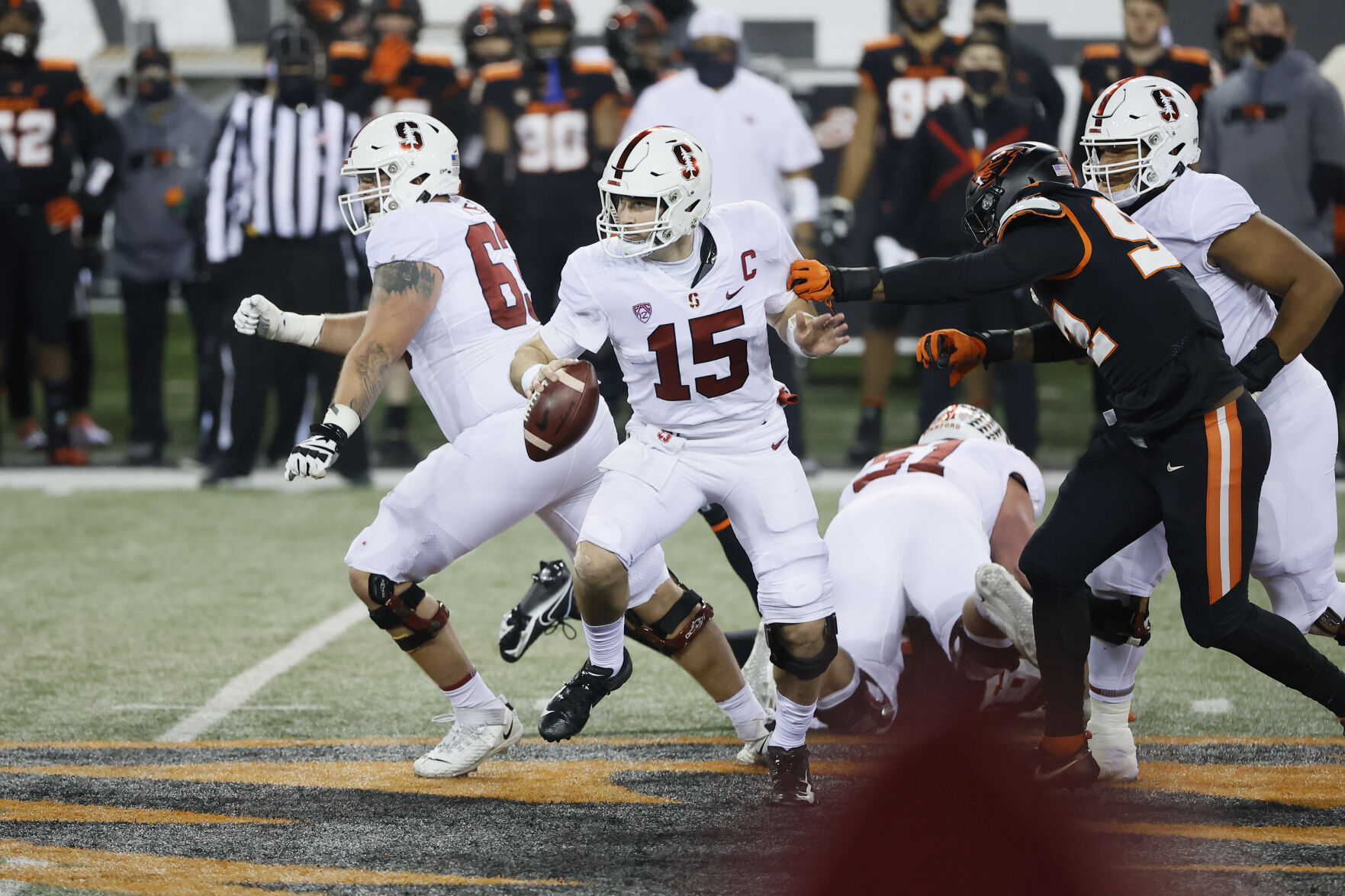 NCAA Football: Stanford at Oregon State